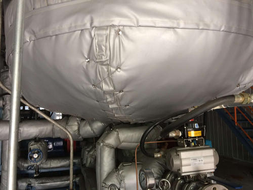 反应釜保温套案例